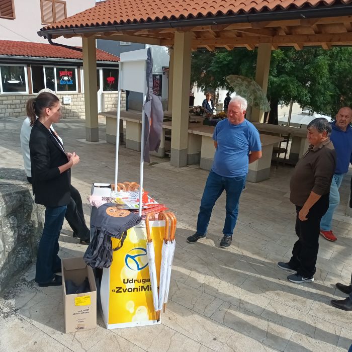 Održana javna akcija povodom Nacionalnog dana borbe protiv nasilja nad ženama koji se obilježava 22.9.