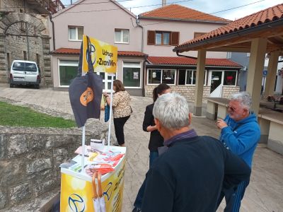 Održana javna akcija povodom Nacionalnog dana borbe protiv nasilja nad ženama koji se obilježava 22.9.