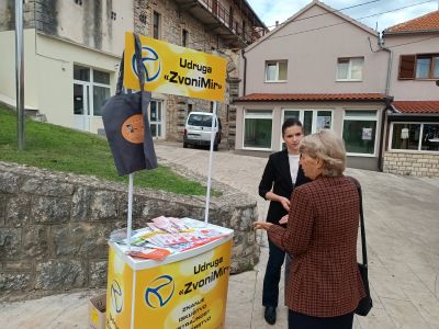 Održana javna akcija povodom Nacionalnog dana borbe protiv nasilja nad ženama koji se obilježava 22.9.