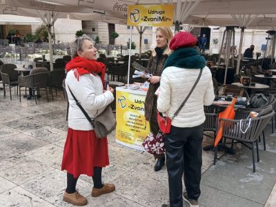 u Kninu i Zadru održana javna akcija „Pružimo podršku žrtvama svih kaznenih djela“