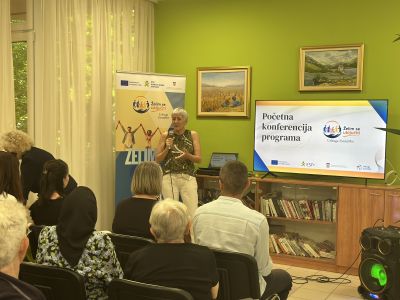 Održana početna konferencija programa “Želim se uključiti” Održana početna konferencija programa “Želim se uključiti”
