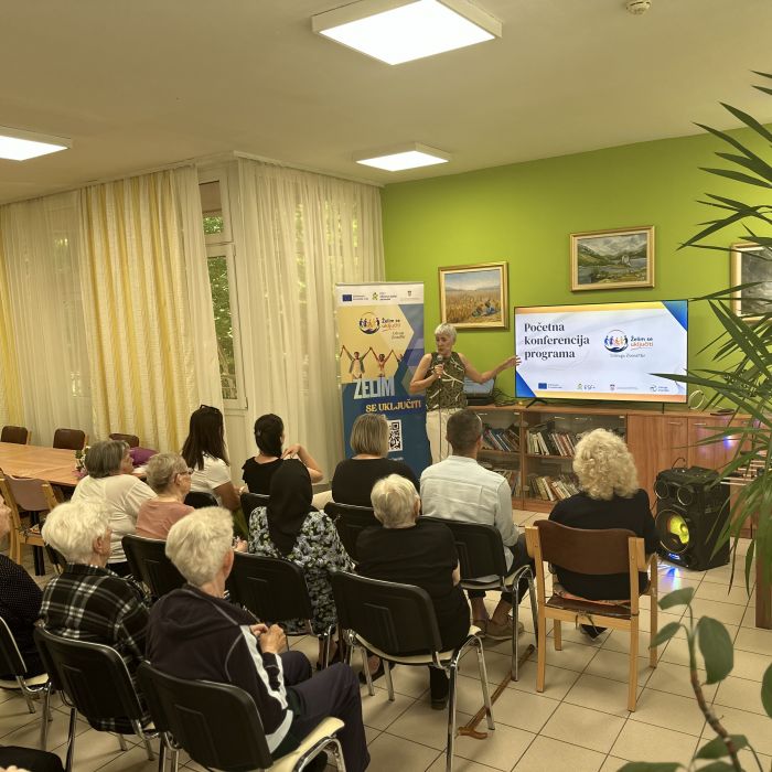 Održana početna konferencija programa “Želim se uključiti” Održana početna konferencija programa “Želim se uključiti”