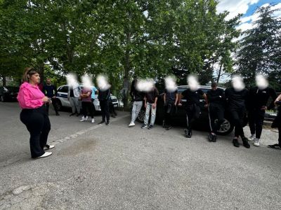 Posjet učenika Policijskoj postaji Knin